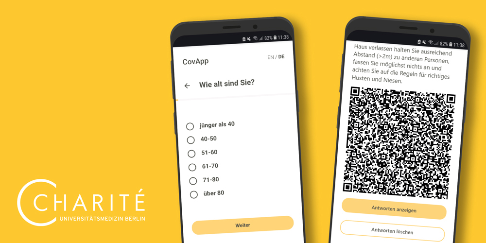 App vor Anruf: Berliner Charité startet CovApp