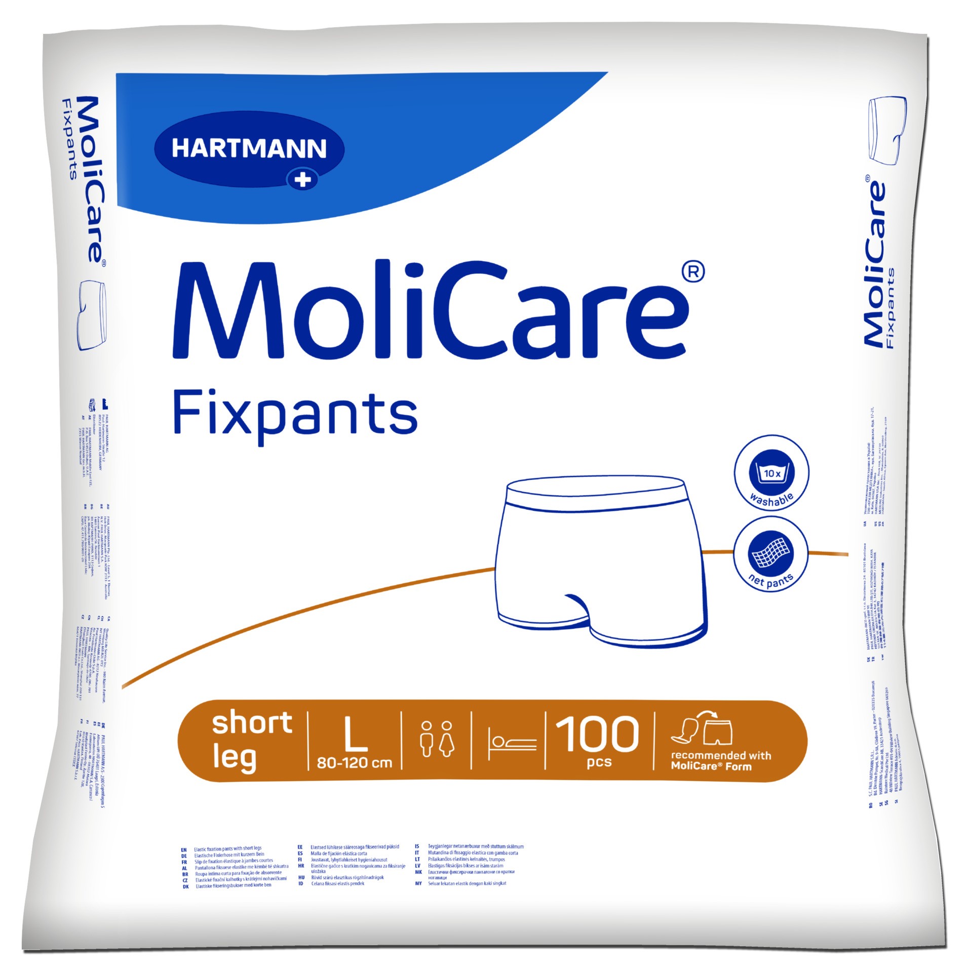 Paul Hartmann AG MoliCare Fixpants short leg PK 100 Gr. L, 80-120cm