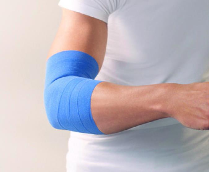 Haftelast Kohäsive Fixierbinde LF 10cmx20m, einzeln verpackt, creme