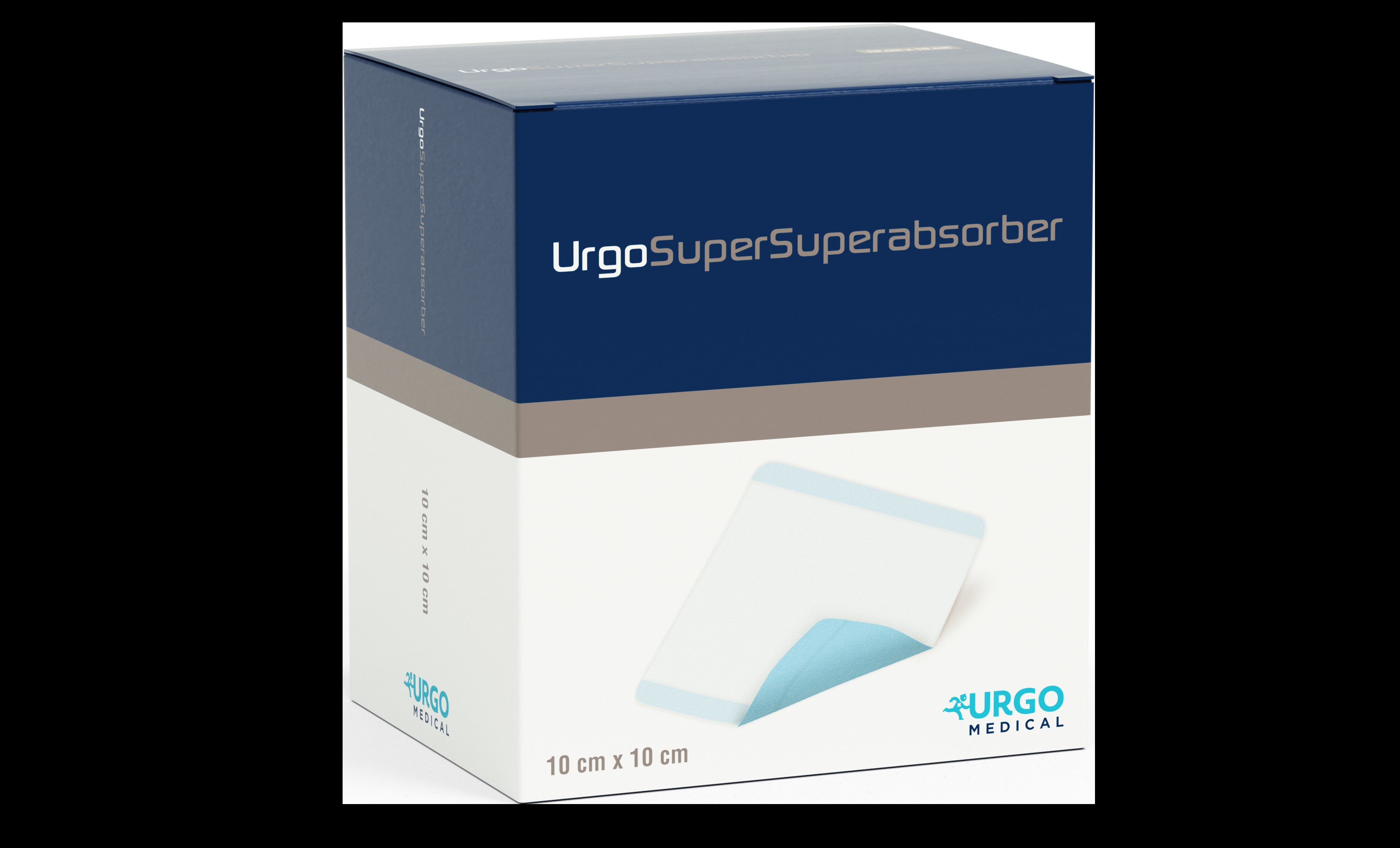 UrgoSuperSuperabsorber 20x20cm PK 10 Superabsorbierende Wundauflage