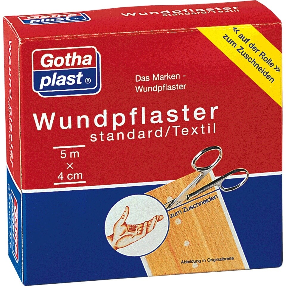 Gothaplast Wundpflaster sensitiv 5mx4cm