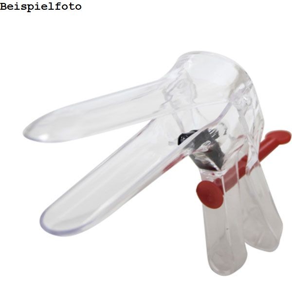 E-Vaginalspekulum Gr.S klein PK 100 24mm Durchmesser, blau