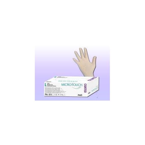 ANSELL Micro-Touch Coated USH Latex Gr. S AP 100 unsteril, puderfrei