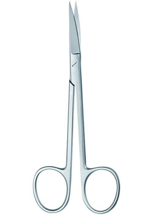 MARTIN Chirurgische Schere Standard Wagner 12cm spitz/spitz gebogen