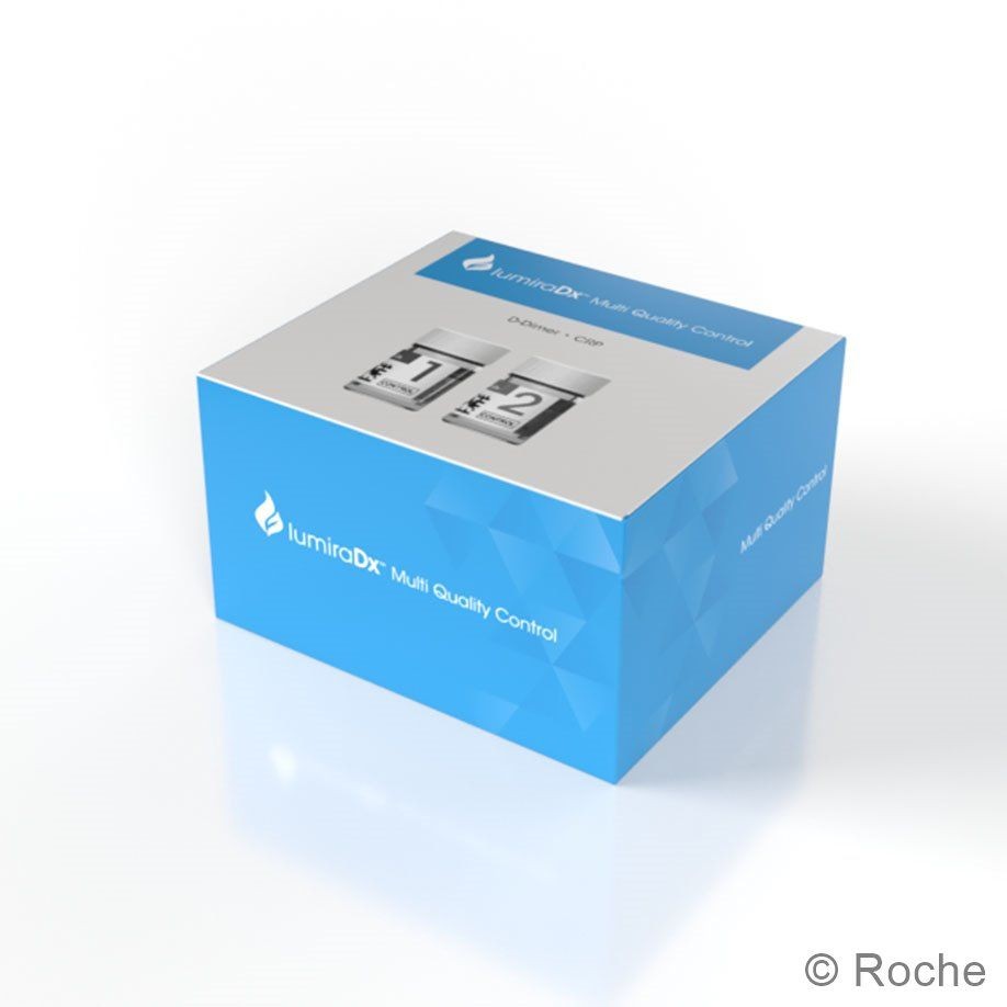 ROCHE DIAGNOSTICS DEUTSCHLAND LumiraDx Multi Quality control D-Dimer PK 3x3ml CRP/Test