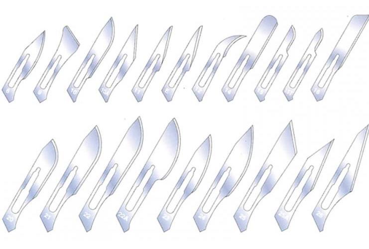 Ehrhardt Medizinprodukte GmbH Paragon Skalpellklingen Fig.10 PK 100