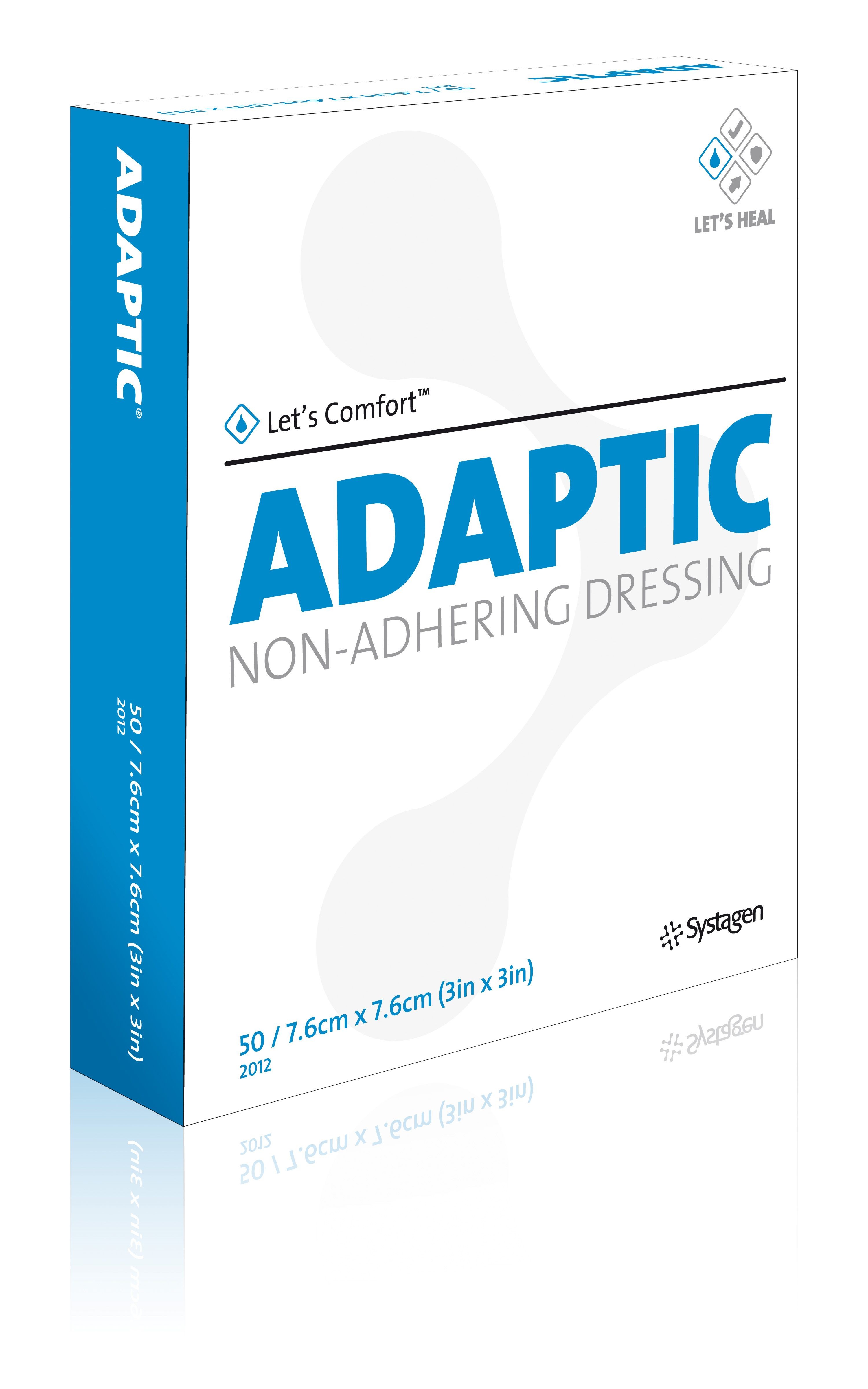 Adaptic 7,6x7,60cm nichthaftende AP 50 Wundauflage, Vaseline, steril