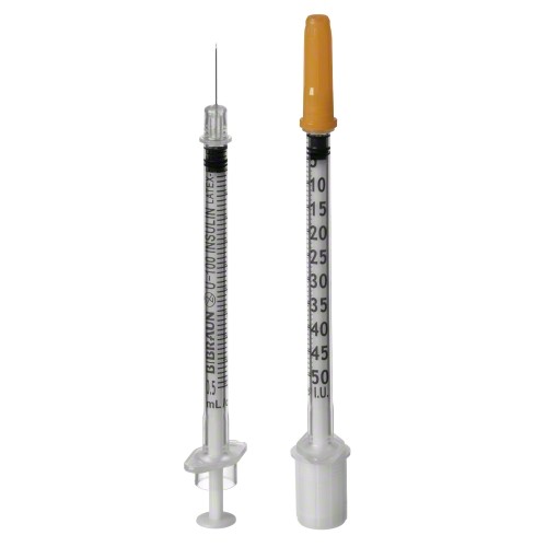 Omnican 50 0,5ml mit Kanüle einzeln verpackt PK 100 0,30x12mm f. 50 I.U.