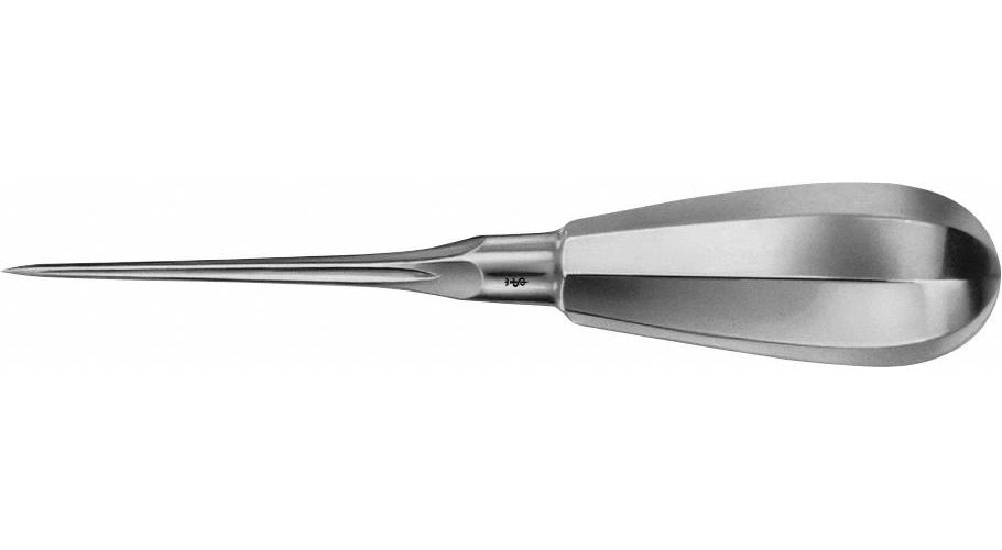 AESCULAP Reibahle gerade 150mm m. 2 Hohlkehlen