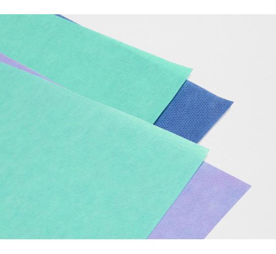 Interleaved SSMMS 43g/Vlies grün 57g PK 120 120 x 120 Bogenverpackung