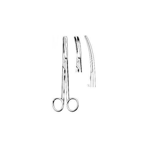 VEHU-MEDICAL Chirurgische Schere Mayo 14,5cm gebogen st/st