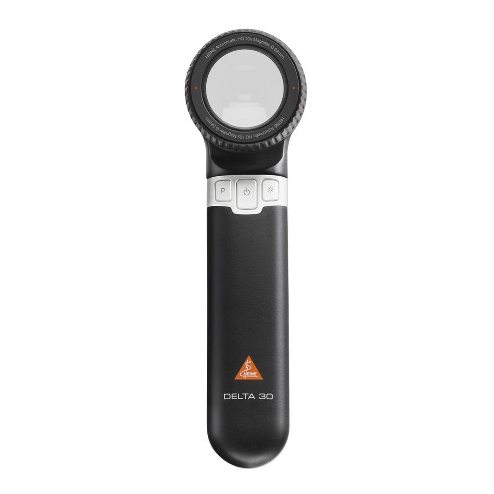 DELTA 30 Dermatoskop LED mit Kontaktscheibe mit Skala, USB Kabel