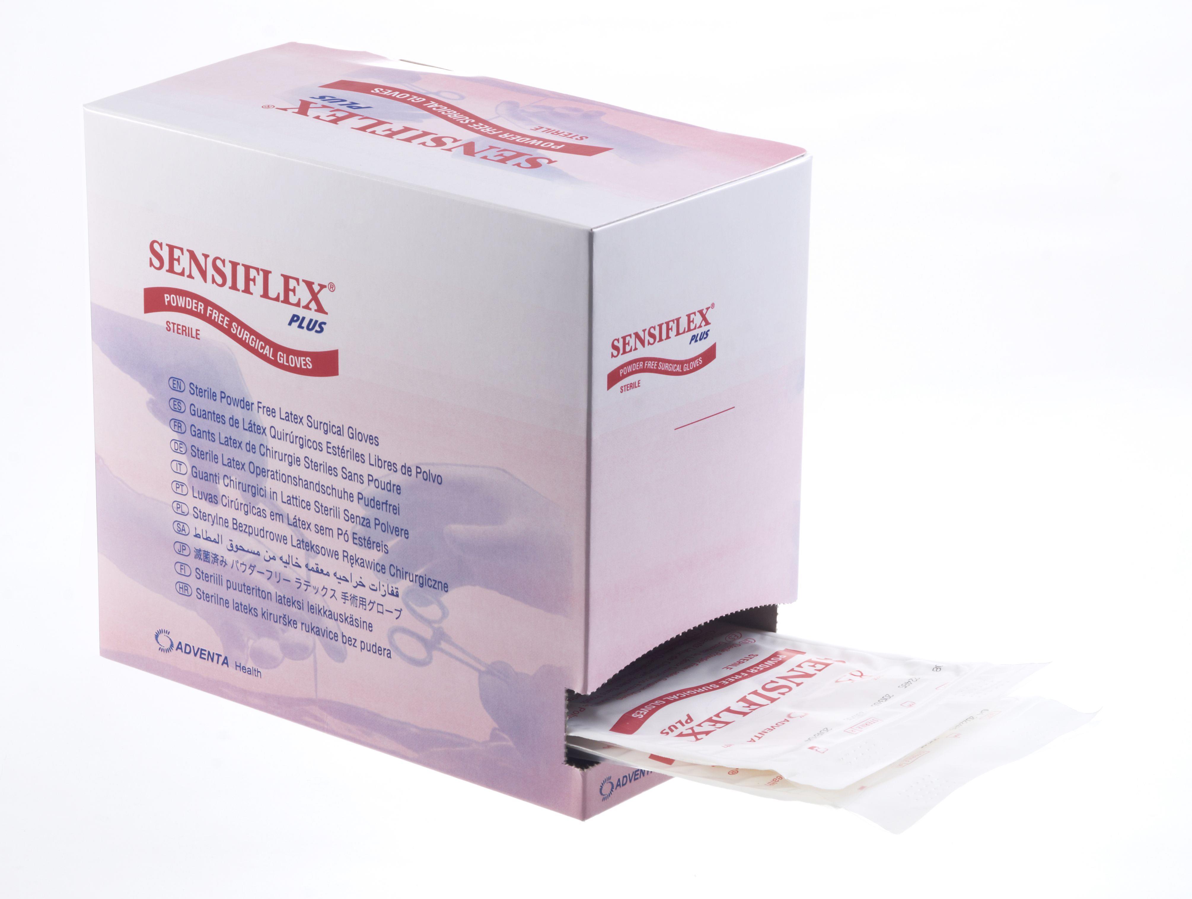 ULMA INTERNATONAL GMBH Sensiflex plus OP-Handschuhe Gr. 7 AP 50 Paar, steril, Latex, puderfrei