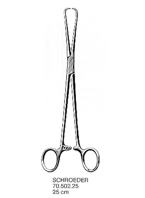VEHU-MEDICAL Hakenzange Schroeder 25,0 cm gerade