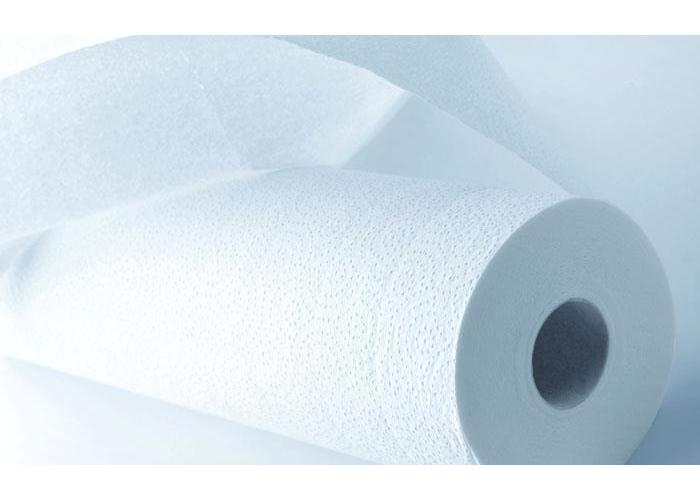 Fripa-med duo-line Ärztekrepp AP 6 39cmx100m, 2-lg.weiß,perforiert