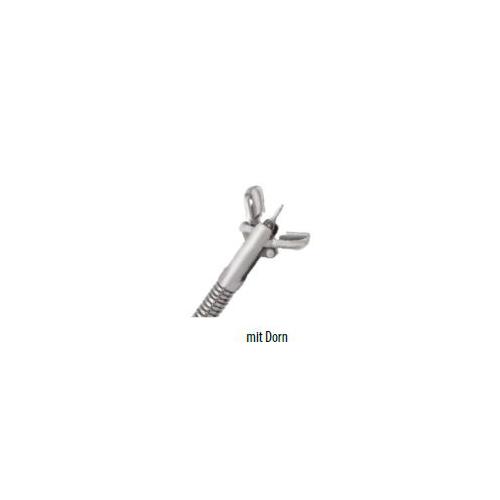 ENDO-FLEX GMBH Einweg-Biopsiezange Ø3 mm, 230cm Länge AP 10 ovale Löffel,unbeschich.,mit Dorn
