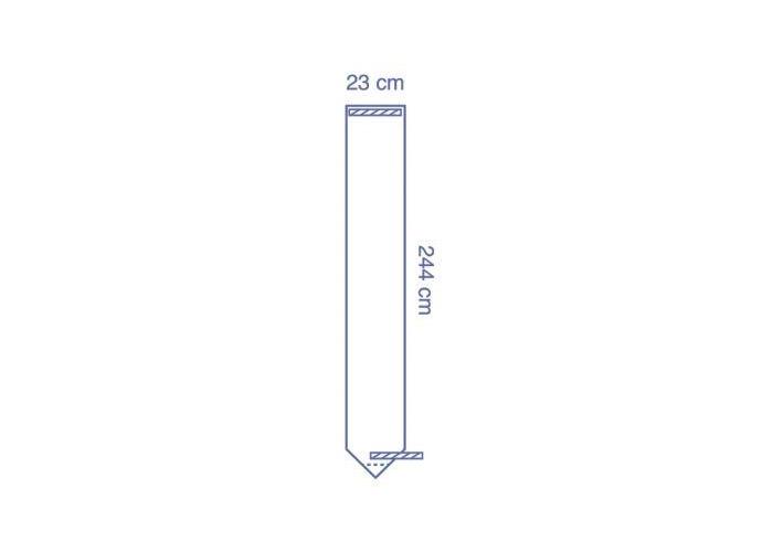 Medline International France SAS Videokamerabezug 23x244cm PK 25 teleskop gefaltet, steril