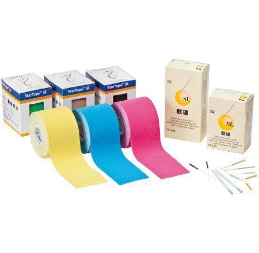 SUZHOU FULUO MEDICAL ARTICLES Star-Tape SL 5mx5,5cm gelb AP 20 Kinesio-Tape
