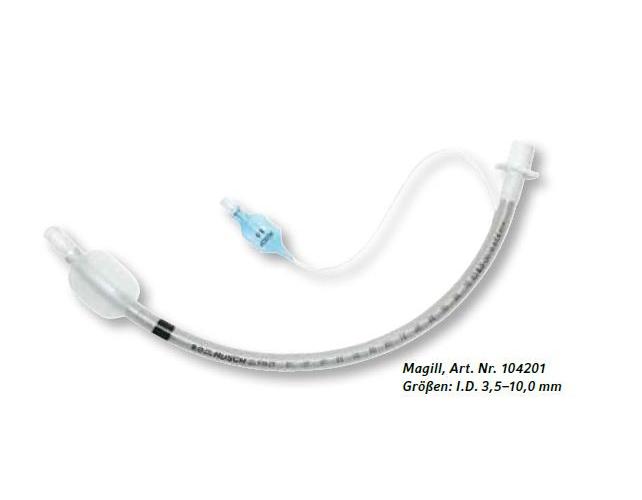 Rüsch-Flex Spiral-Trachealtubus Gr.8,5 AP 5 m. Niederdruck-cuff,gebog.,PVC