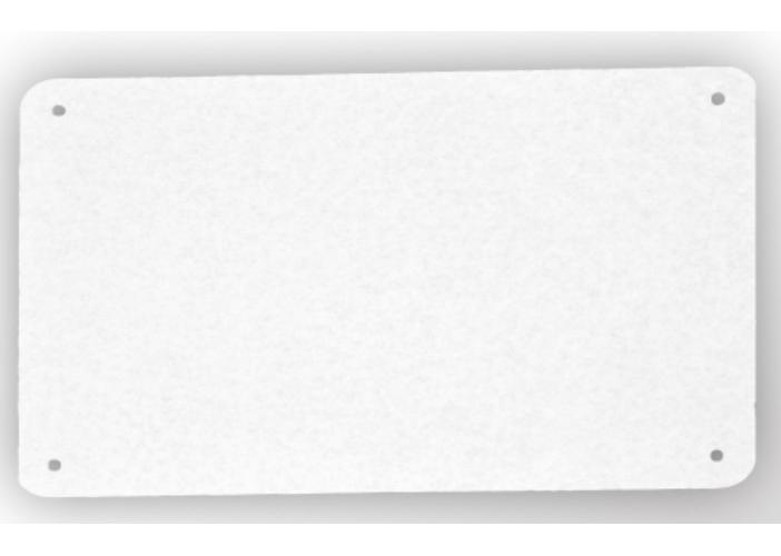 Containerfilter aus Papier 132x358mm AP 50 m. 4 Lochstanzungen