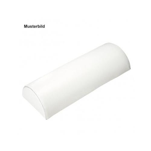 BISANZ Halbrolle mit Kunstlederbezug weiß 30x15x7,5cm - Bild 2
