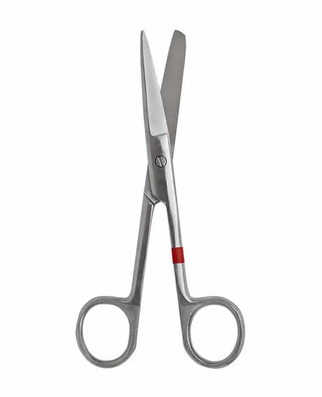 Fuhrmann GmbH Einmal Chirurgische Schere 14,5cm PK 25 st/sp gerade