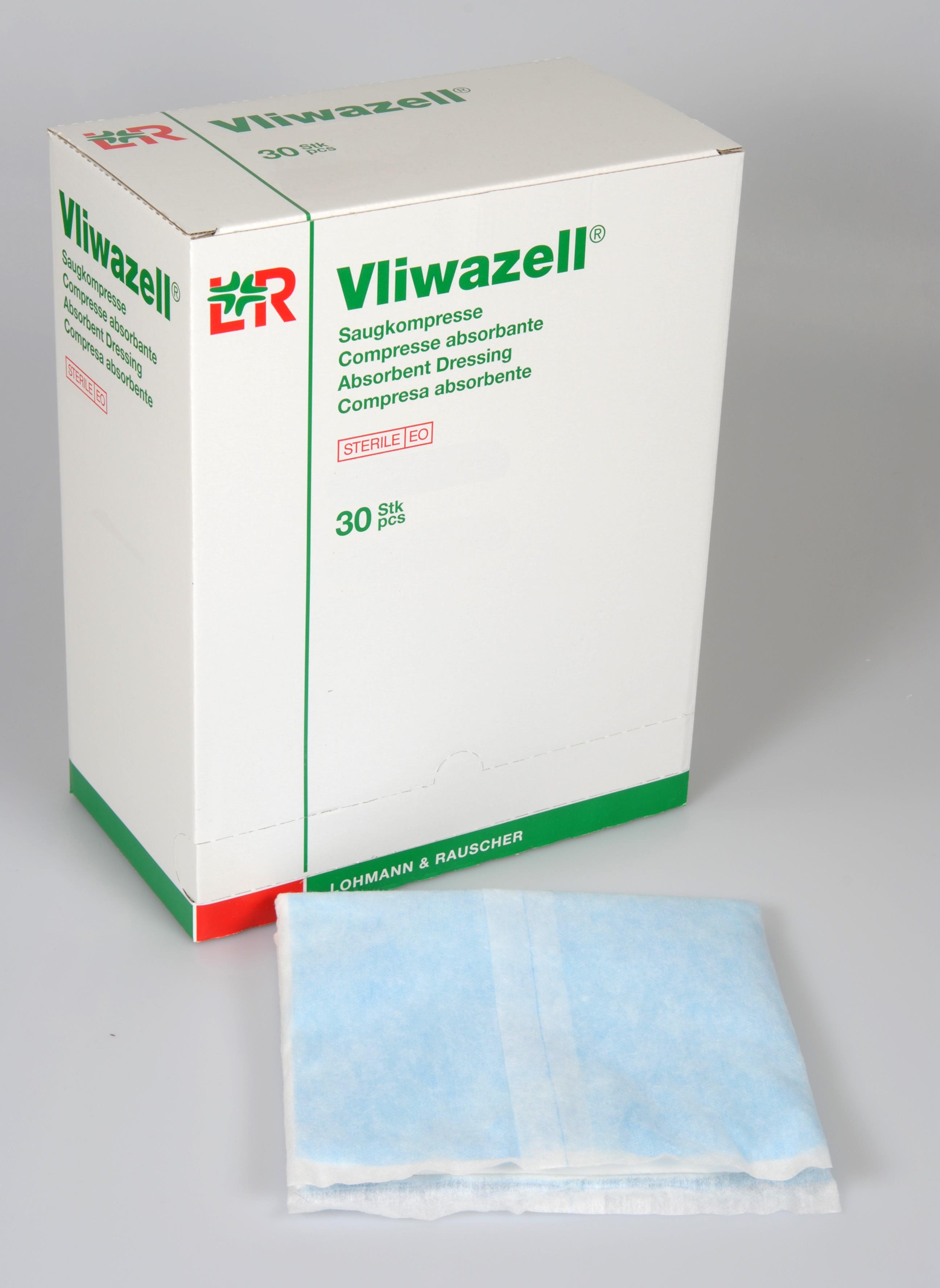 25 Stück Saugkopressen Steril BEESANA® 20 C X 40 C Weiß/blau