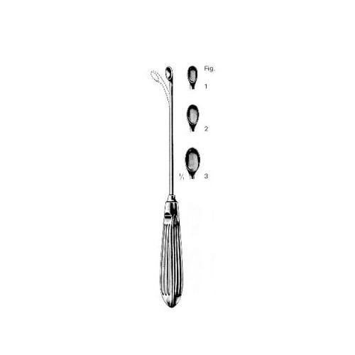 VEHU-MEDICAL Scharfer Löffel Halle 21cm Figur 1