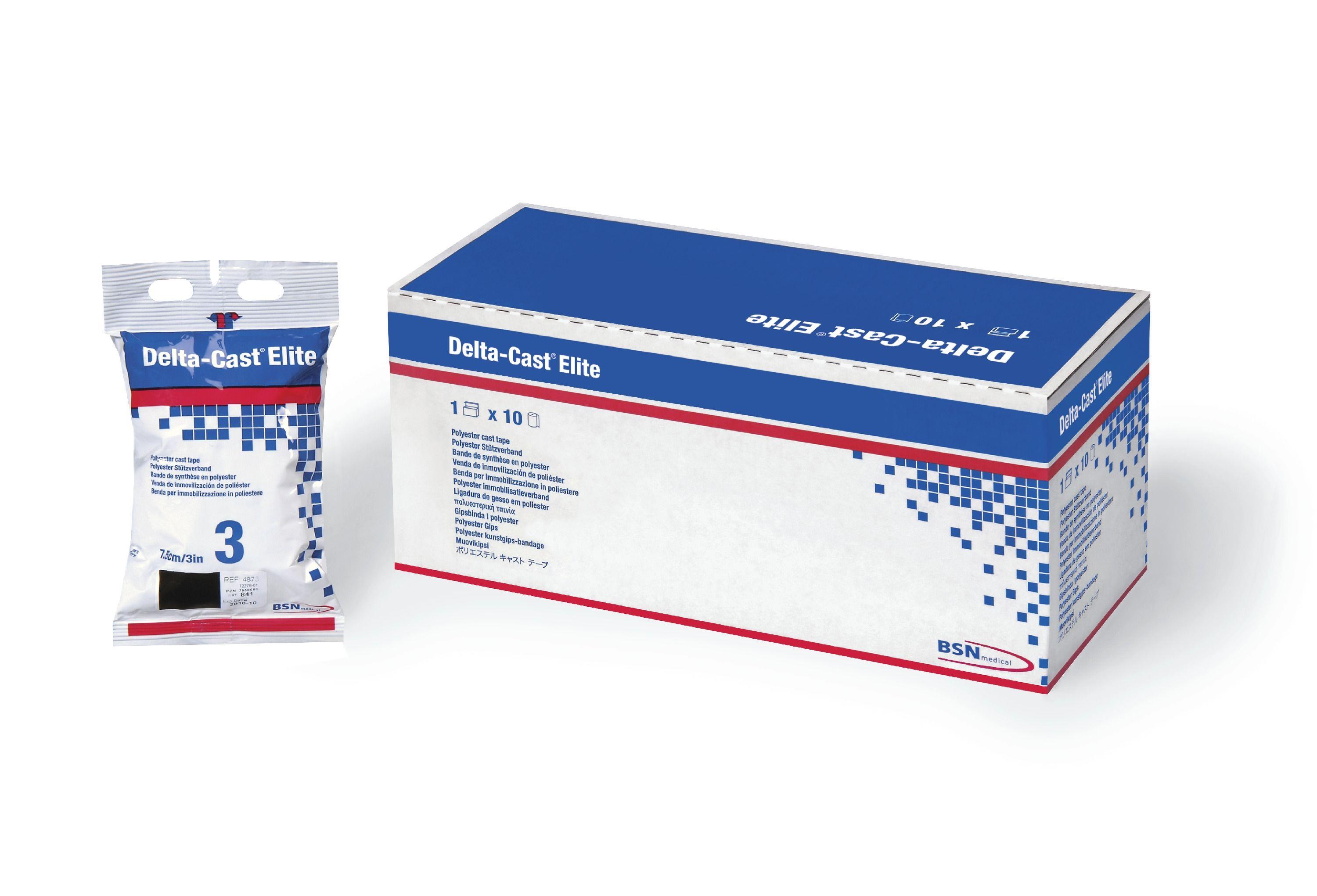 Delta-Cast Elite blau AP 10 5,0cm x 3,6m synth.Stützverb