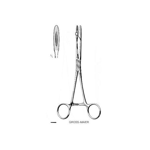 VEHU-MEDICAL Korn- und Polypenzange Gross-Maier 27,0cm gerade