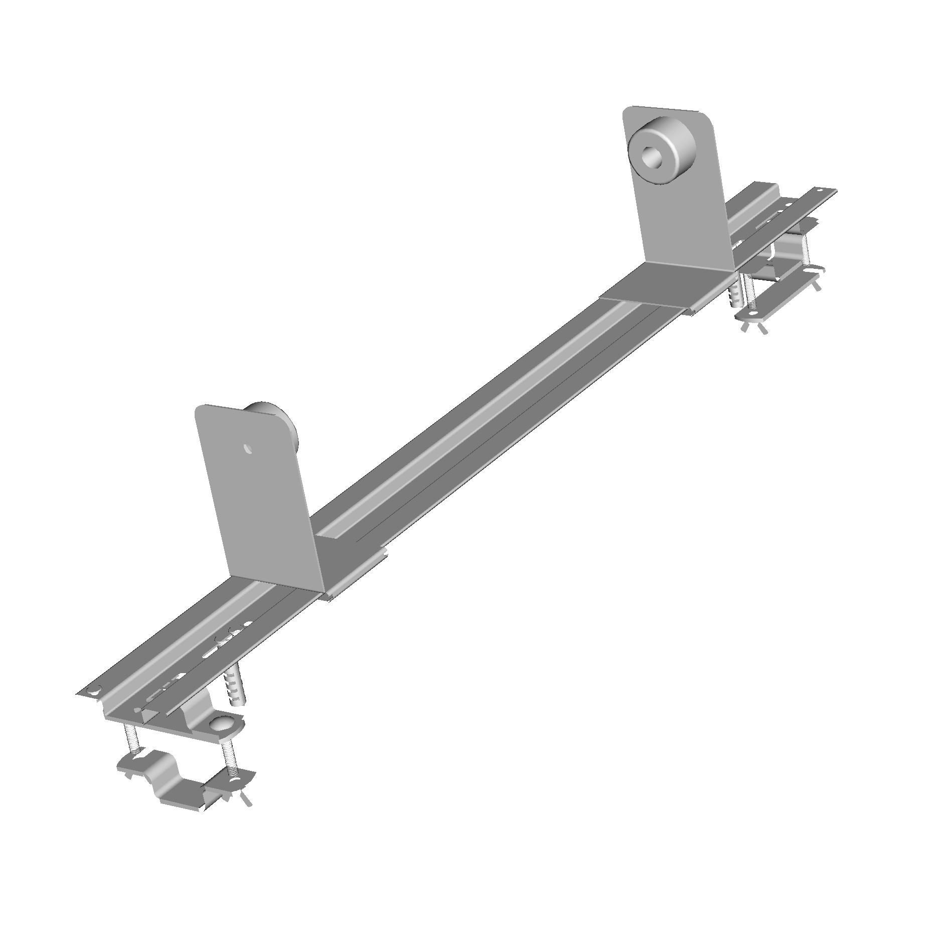 Ärzterollenhalter f. 39-60cm Rollen Liegen- oder Wandmontage