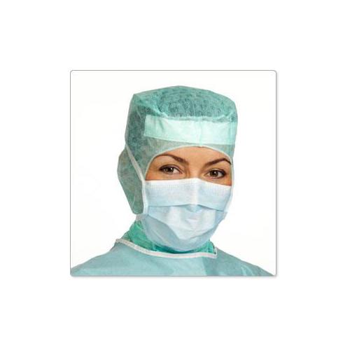 OP-Gesichtmaske Standard blau PK 60 m. Bindeband