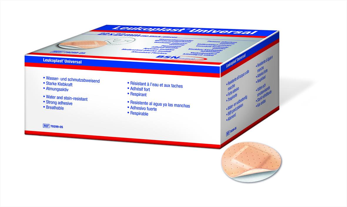 Leukoplast Universal Ø 22mm AP 250 Water Resistant, Wundstrips rund