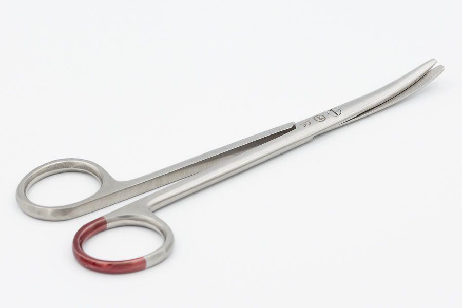 Metzenbaum Schere st/st gebogen AP 25 14,5cm zum Einmalgebrauch