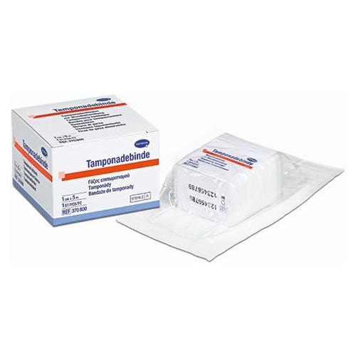 Tamponadebinden 1cm x 5m steril einzeln in Dosen