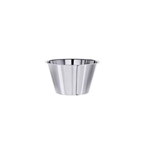 Lösungsschale Edelstahl 100ml 35mm Höhe, flacher Rand