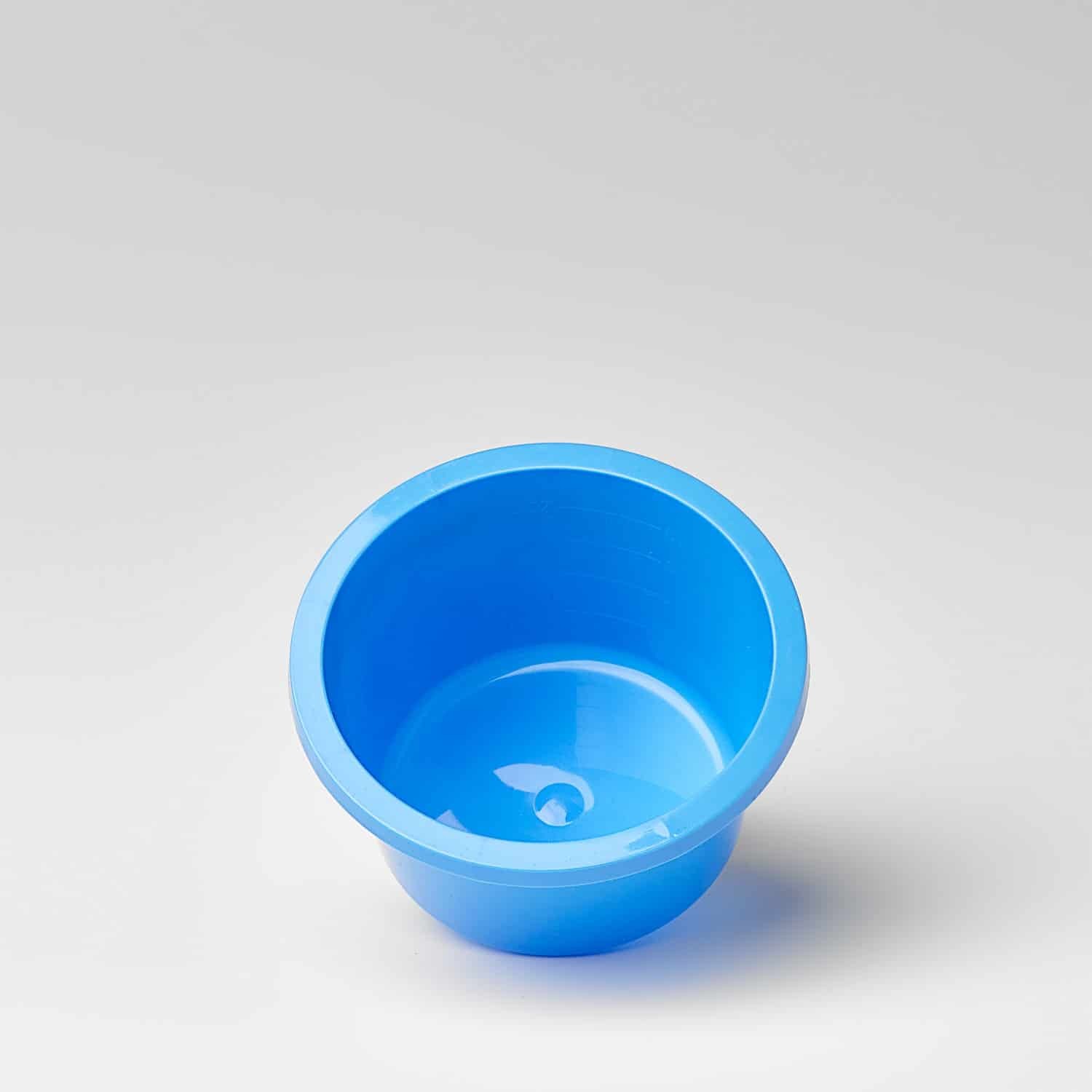 Einmal-Schale blau Kunststoff 250 ml PK 60 einzeln steril verpackt