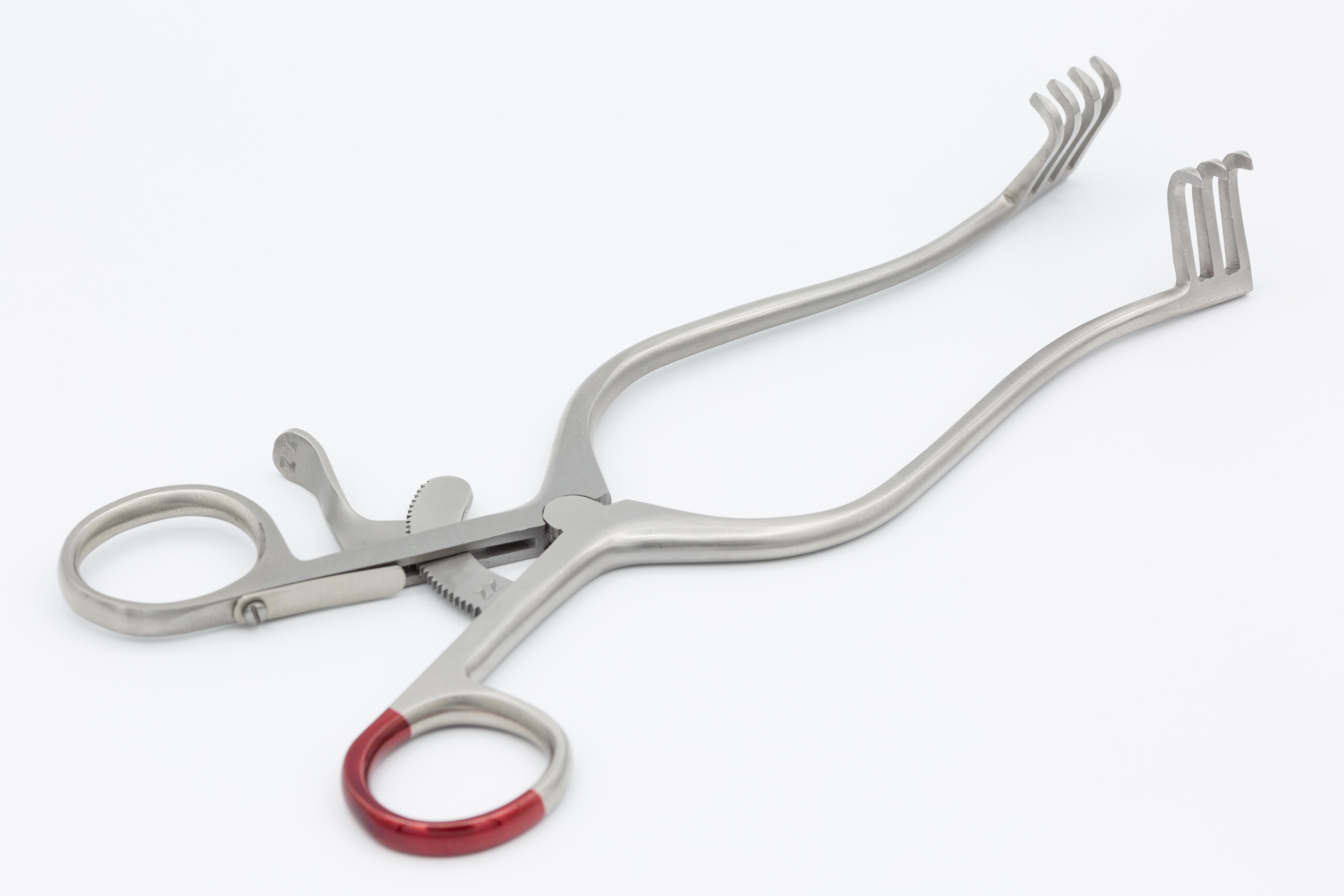 Wundspreizer halbscharf 3:4 Zähne PK 10 19,5cm zum Einmalgebrauch