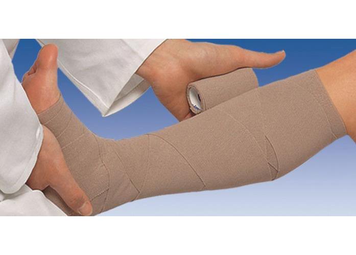 Pütter-haft latexfrei 6cm x 5m kohäsive textilelast. Kurzzugbinde