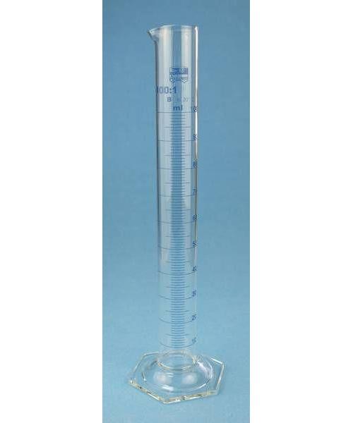 HECHT Assistent-Messzylinder Duran 10ml hohe Form, Sechskantfuß