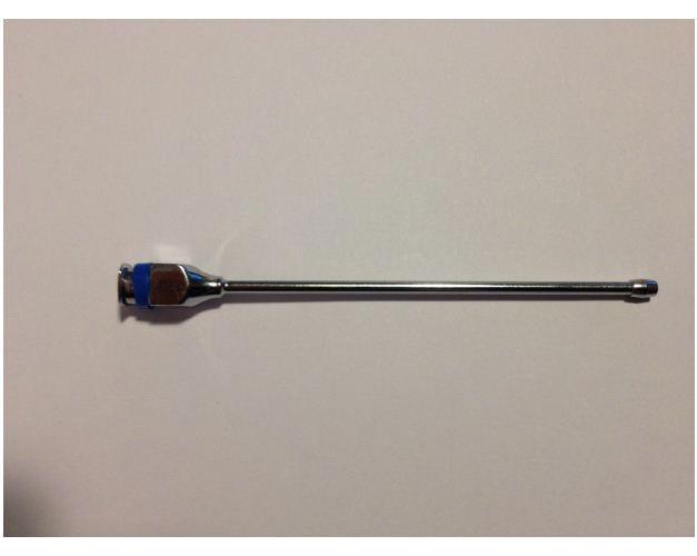 ClinaStar Einmal-Knopfkanüle gerade 8cm AP 40, Ø 2mm, einzeln steril verpackt