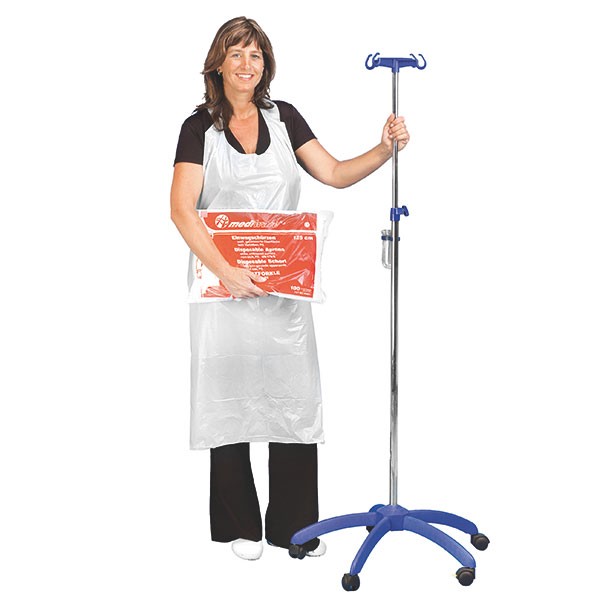 Mediware Einmalschürzen PE weiß AP 100 Herrengröße 160cm lang