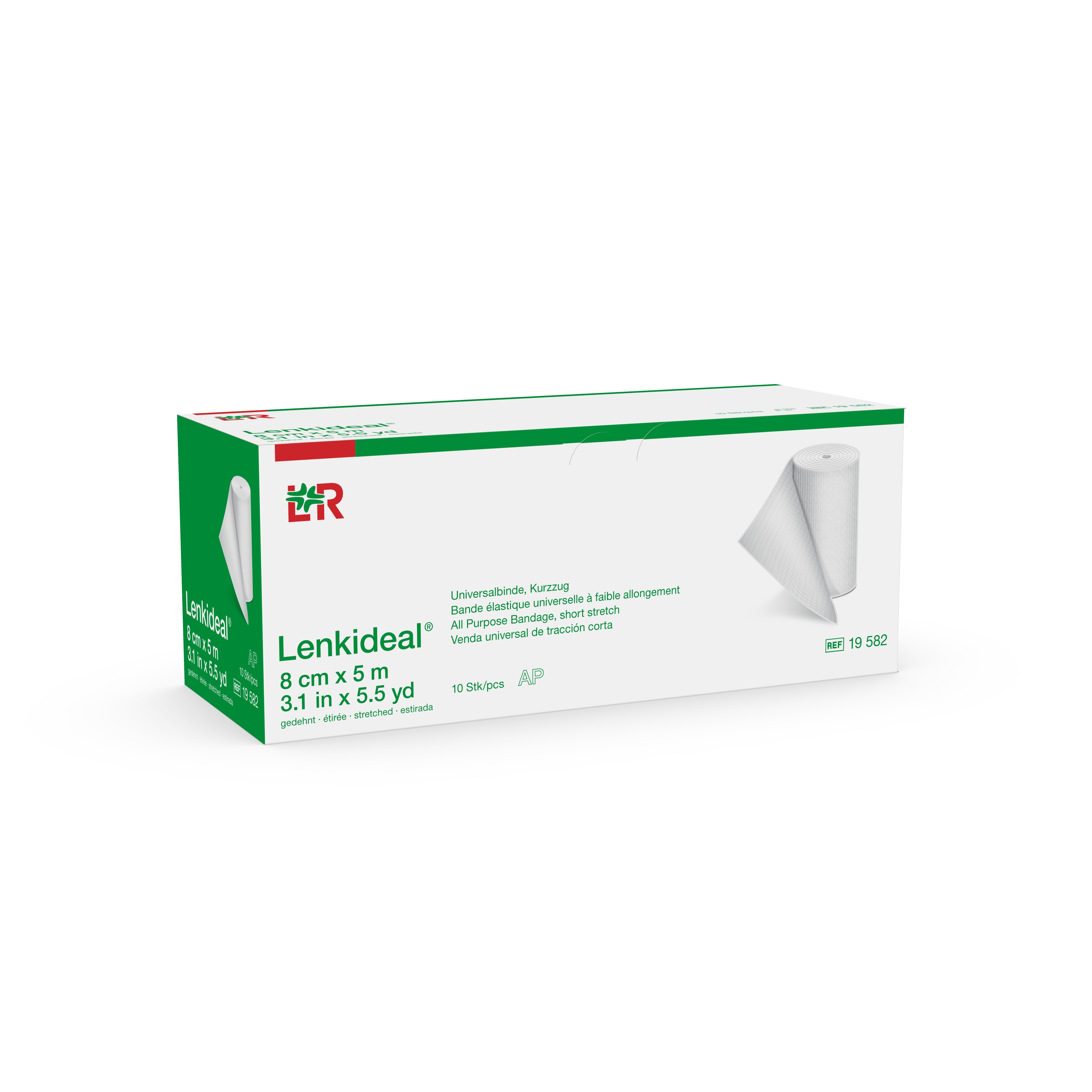 Lohmann & Rauscher International GmbH & Co. KG Lenkideal Universalbinde 8cmx5m, 10 St.lose im Kt.