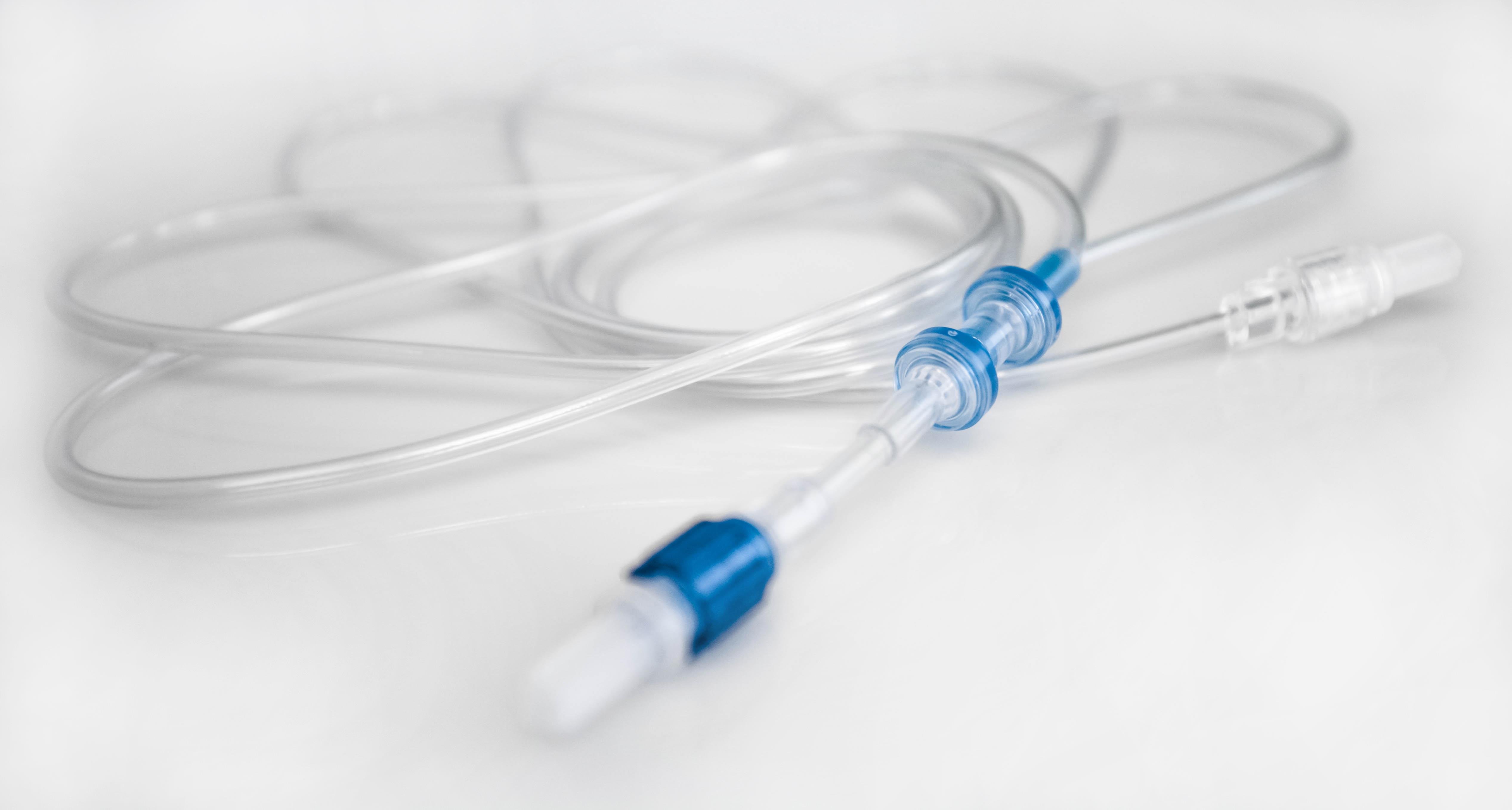 Transaflow Patientenwechselleitung150cm PK 50 mit Keimsperre, glatt