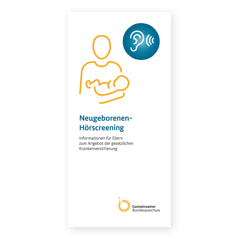 Patienteninfo „Neugeborenen Hörscreening“
