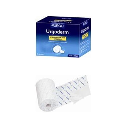 Urgo GmbH Urgoderm Stretch 10m x 10cm, weiß vollfl. Fixierpflaster, quer dehnb.
