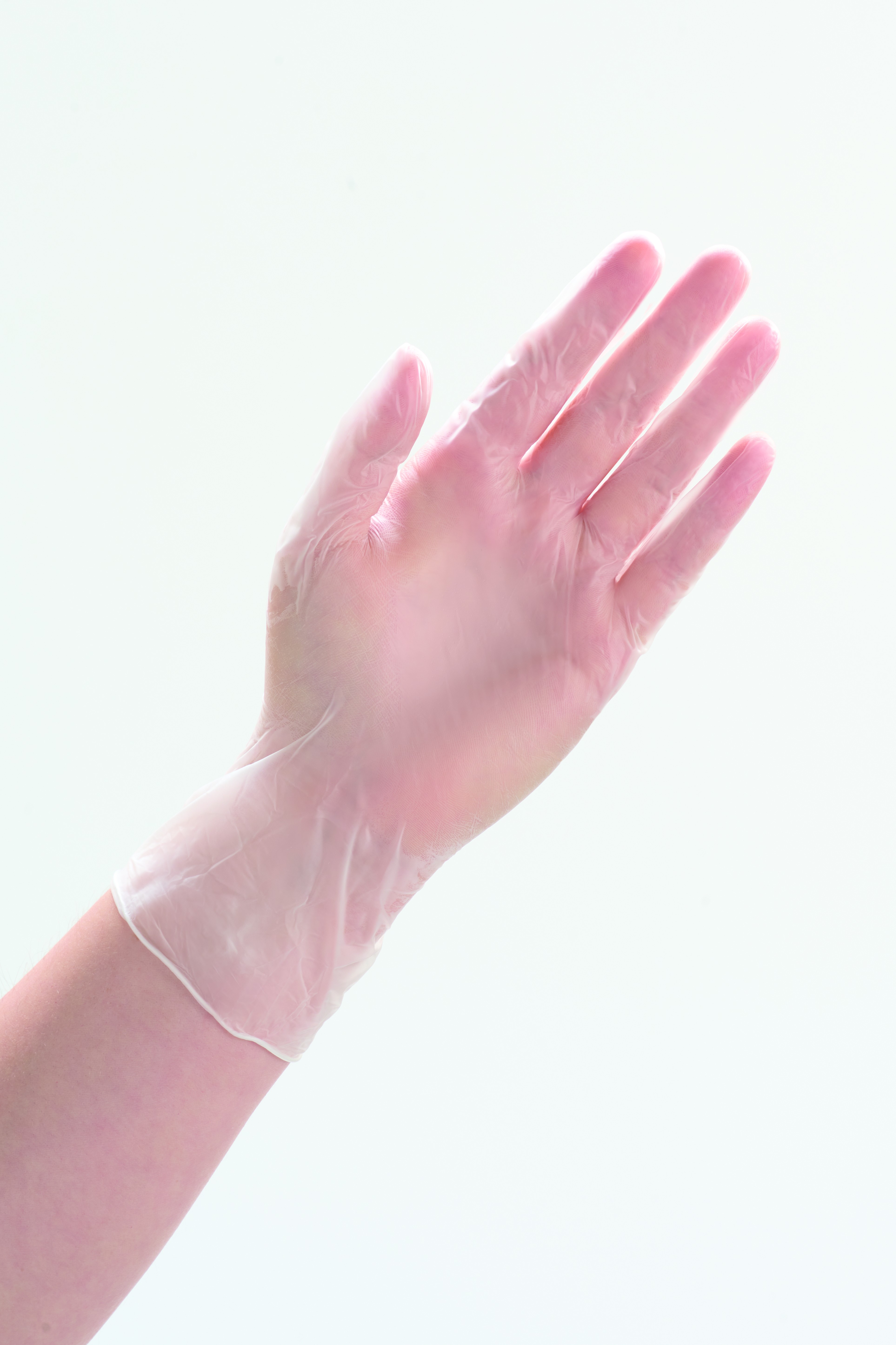 ANHUI INTCO MEDICAL PRODUCTS CO. LTD. Sentina Vinyl Untersuchungshandschuh, ungepudert, transparent, Gr. L, 100St - Bild 2