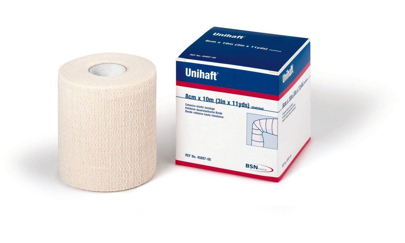 Unihaft 8cm x 10m kohäsive Idealbinde