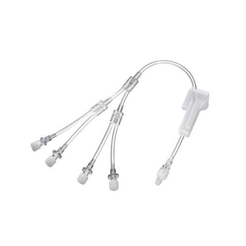 B. Braun Melsungen AG LS-4 Verbinder mit Rollenklemme PK 50 steril mit Luer-Lock-Ansatz