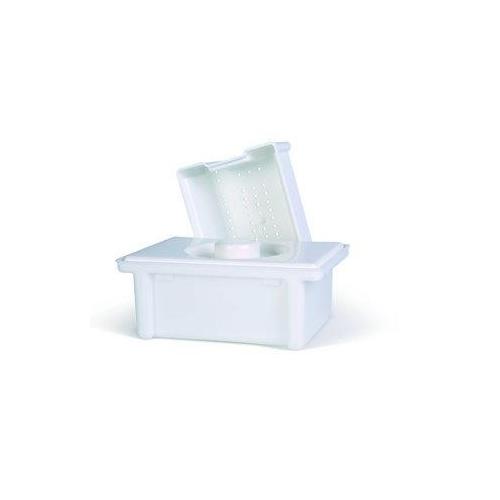 Desinfektionswanne 4 L 34x21x12cm incl.Deckel + Siebeinsatz